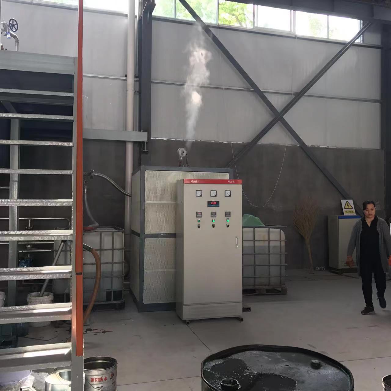 防水涂料生產過程中應用電磁蒸汽發生器